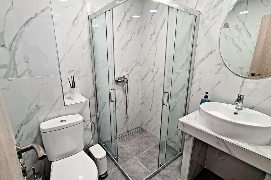 Ivanna Apartment Nea Moudania Bagian luar foto